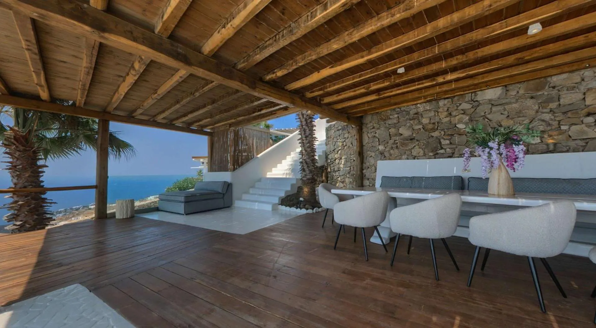 M11 - Seaview Villa - Luxury Villa With Pools & Views Panormos  Řecko