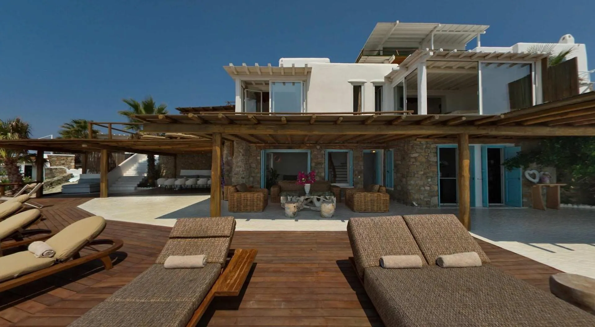 M11 - Seaview Villa - Luxury Villa With Pools & Views Panormos  Panormos (Mykonos)
