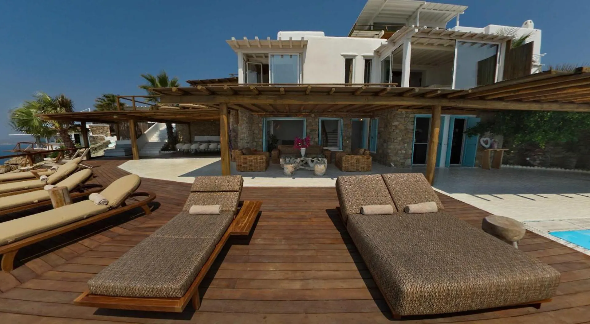 M11 - Seaview Villa - Luxury Villa With Pools & Views Panormos  0*, Panormos (Mykonos)