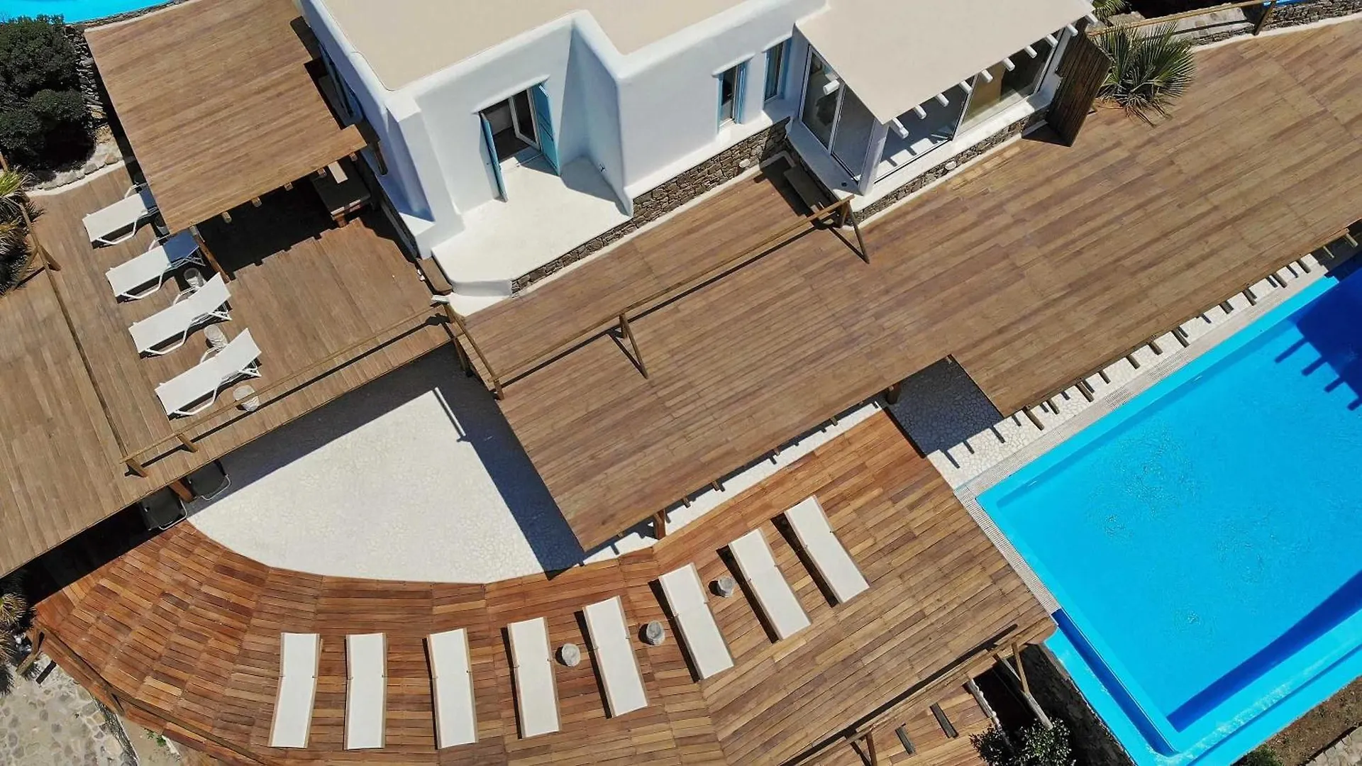 M11 - Seaview Villa - Luxury Villa With Pools & Views Panormos  0*, Panormos (Mykonos) Řecko