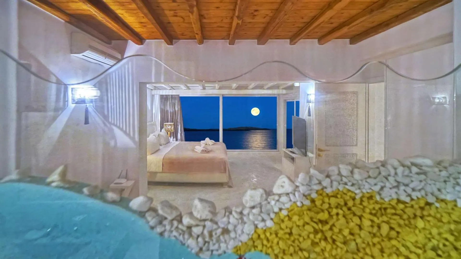 M11 - Seaview Villa - Luxury Villa With Pools & Views Panormos  Panormos (Mykonos)
